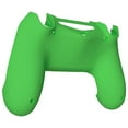 thumbnail image 4 of eXtremeRate Green Soft Touch Game Improvement Replacement Parts Back Housing Cover, Custom Bottom Shell Compatible with ps4 Controller JDM-040, JDM-050 and JDM-055, 4 of 5