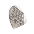 thumbnail image 3 of Diamond Single Hip Hop Teeth Caps Teeth Cover Bling Dance Fancy Dress Plata Sunnimix CAP de un solo diente, 3 of 7