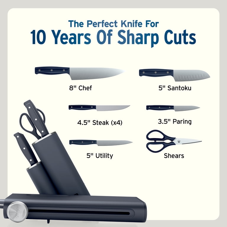Ninja NeverDull Razor-Sharp 11-Piece Knife System with Removable