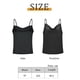 thumbnail image 2 of Camisola de seda sin mangas para mujer, blusa holgada sedosa con cuello en V, camiseta sin mangas de satén, 2 of 6