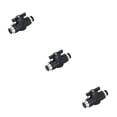 thumbnail image 4 of Speravity Conector de junta rápida Válvula de mano de buen sellado Válvula de bola manual de resistencia de alta presión flexible Negro limitador de Type1 NO1, 4 of 6