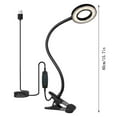thumbnail image 2 of Boreal Craft LED Desk Lamp With 3X Magnifying Glass Adjustable 3 Color Temperatures 6 Brightness For Precision Work Ceiling Light Projector Room Gadgets Bedroom Light Projection Lamp Sensory Room Warm, 2 of 7