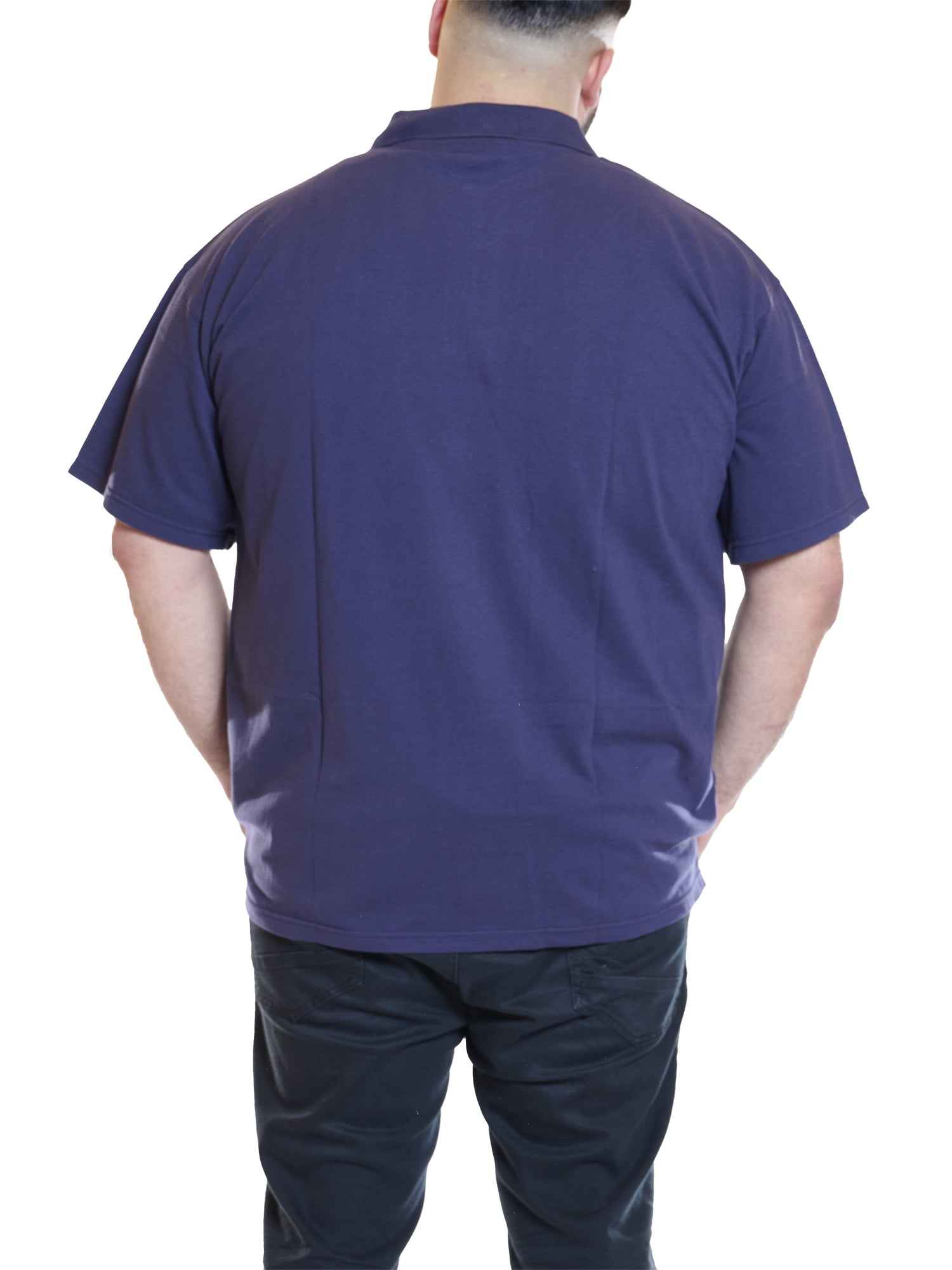 Wrangler Men's Big and Tall Short Sleeve Polo Shirt ,Big sizes up to 6XL and Tall sizes up to 4XT