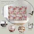 thumbnail image 7 of Pink Spring Floral Tapestry for Bedroom Wall Hanging Tapestry, Vintage Summer Botanical Ceiling Backdrop Tapestries Poster Blanket Wall Decor for Teens Room Living Room Dorm 59" x 79", 7 of 7