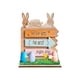 thumbnail image 1 of Decoraciones de Pascua para la Figura de Madera Del Conejito Del Hogar, Calidad Artesanal Manto Y Decoración de Mesa, Regalos de Pascua para Niños, 1 of 1
