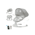 thumbnail image 1 of Mecedora Eléctrica Bebé Silla Bouncer Multifuncional Artefacto Mágico Para Calmar A Los Bebés Cuna Balanceadora color gris, 1 of 4