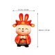 thumbnail image 3 of KAKOWELY Muñeco de mascota de conejo de peluche adorable muñeco de conejito del zodiaco adorno de muñeca de Año Nuevo, 3 of 4