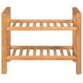 thumbnail image 4 of vidaXL Shoe Rack Shoe Storage Organizer Shoe Shelf for Closet Solid Oak Wood, 4 of 43