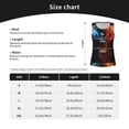 thumbnail image 5 of Cauagu Red And Blue Fire Bird for Women's Workout Tank Tops Sleeveless Running Loose Athletic Top Fit Yoga Tops Active Shirts Gym Exercise-X-Large, 5 of 7