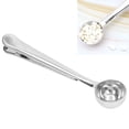 thumbnail image 4 of Stainless Steel Coffee Spoon, Wide Range Applications Close Occlusion Coffee Measuring Spoon  For Food Bag Folder For Coffee Tea Golden,Silver,Rose Gold, 4 of 8