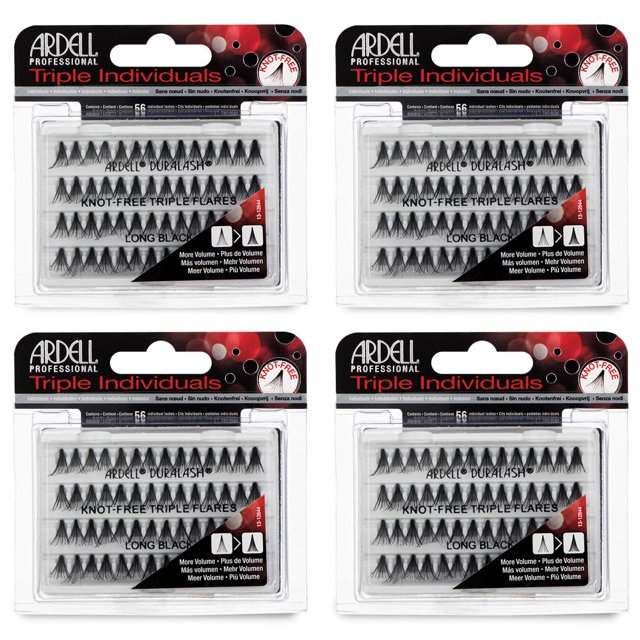 Extensiones de pestañas Ardell Triple Individual Lashes Black