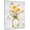 Yellow Grey, variant on Farmhouse Blue Floral Wall Art Flower and Butterfly in Vase on Rustic Wood Canvas Wall Art Country Wildflower Pictures for Living Room Bedroom Bathroom Office Wall Decor
