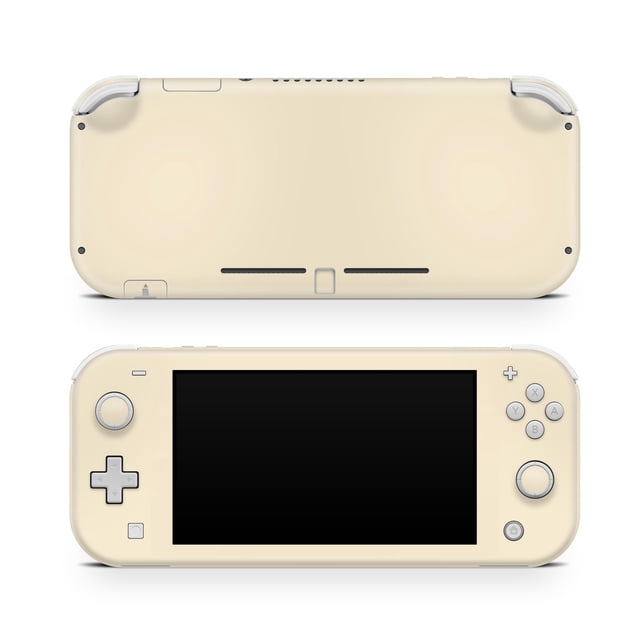 Tacky Design Solid Color Skin Compatible with Nintendo Switch Lite Skin Wrap Minimalist Solid Skin for Nintendo Switch Lite Cover Premium Vinyl 3M Full Wrap Decal. (Beige Sand)