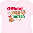 thumbnail image 4 of Inktastic Christmas Official Cookie Taster with Bell and Star Cookie Boys or Girls Toddler T-Shirt, 4 of 5