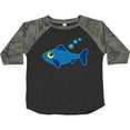 thumbnail image 3 of Inktastic Fishing Blue Fish Boys or Girls Toddler T-Shirt, 3 of 5