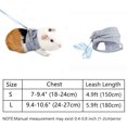 thumbnail image 5 of Ferret Harness,Small Animals Outdoor Walking Vest Harness with Lead Leash Set, 5 of 5