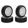 thumbnail image 3 of RC Wheel Tires, For 1/10 Wheels Tires Cushioning Performance Rubber Material  For TT01 03, 3 of 8