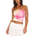 thumbnail image 2 of LYMAYTER Women's Sleeveless Vest Camisole Printed Slim Fit Tops S-XL, 2 of 3