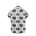thumbnail image 4 of IROINNID Men's Summer Fashion Short Sleeve Personality Shirts, 4 of 4