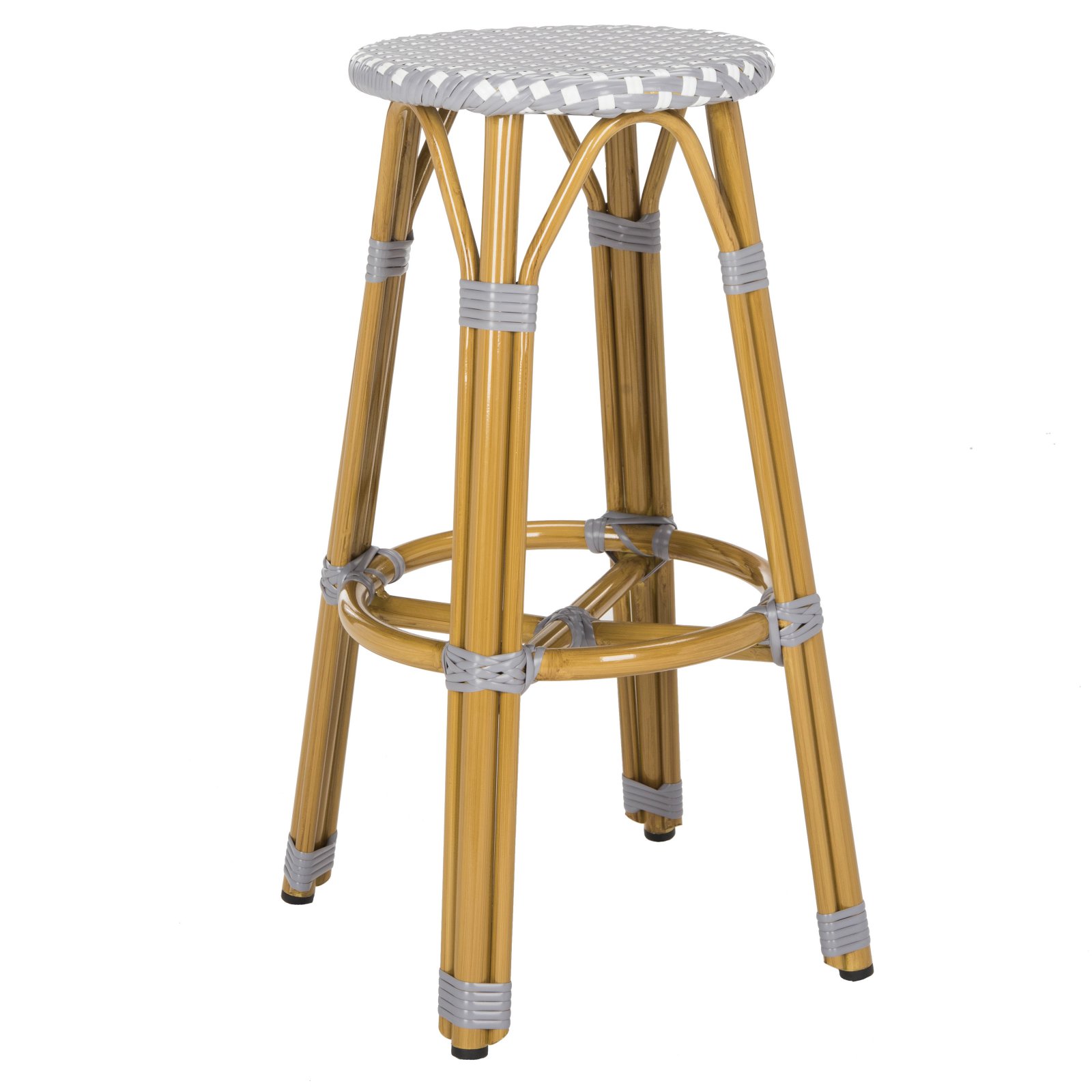 Safavieh Kelsey Wooden Outdoor Bar Stool - Walmart.com