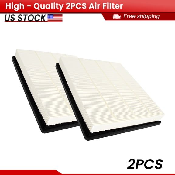 ACB ZONE 2 x Engine Air Filter for Buick LaCrosse 2010-2016 Regal Chevrolet Malibu Impala Saab 9-5, OEM Engine Air Filter (CA10685)