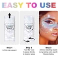 thumbnail image 4 of 4th of July Glitter Stick, Red White & Blue Glitter for Independence Day, Waterproof Patriotic Sparkle(Pink), 4 of 6