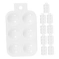 thumbnail image 6 of unbranded  10 Pcs Watercolor Mixing Tray Paint Palette Child Travel White, 6 of 8