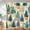 Christmas Tree Fun, variant on Art Winter Christmas Pattern Shower Curtain for Bathroom Shower Curtain Set with 12 Hooks Waterproof Fabric Bath Curtain for Bathtub Restroom Decor, 72 X 72 in
