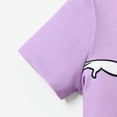 thumbnail image 5 of Disney Toddler Girl Graphic Tee, Daisy Duck Character Outfit Cloth, Graphic Print Short Sleeve T-Shirt Daisy Purple 9-10T, 5 of 6