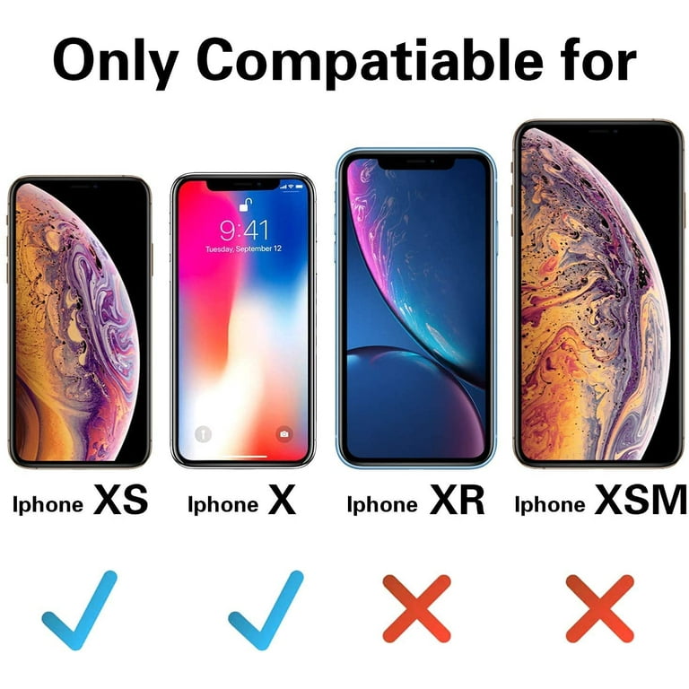 for iPhone X Case ONLY, [Silky and Soft Touch Series