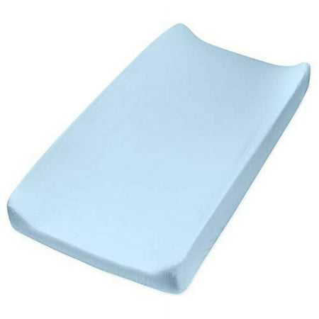 UPC: 0840109618900 | HonestBaby Organic Cotton Changing Pad Cover Light Blue One Size