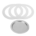 thumbnail image 1 of 1 Set Espresso Maker Gasket Cafeteras Expresso Coffe Filters Coffee Pot Sealing Rings Pot Seals Coffee Pot Filter Coffee Pot Gasket Seals Coffee Filter Stainless Steel, 1 of 9