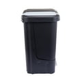 thumbnail image 5 of Step N' Sort Dual Plastic Trash and Recycle Bin with Slow Close Lid, Black, 11 gal, 5 of 15
