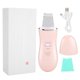 thumbnail image 2 of Ultrasonic Skin Scrubber Face Cleaning Vibration Massage Home Beauty MachinePink, 2 of 5