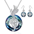 thumbnail image 2 of Teissuly The Fire Inside Me Burns Brighter Than The Fire Around Me Flying Birds Necklace Teissuly WER202310165878, 2 of 8