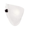 thumbnail image 4 of Livex Lighting Oasis Bronze 1-Light Wall Sconce White Finish, 4 of 4