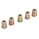 thumbnail image 4 of Tuerca de sujeción para muebles, 50 piezas M6 Tuerca de sujeción de aleación de zinc Máxima comodidad, 4 of 7