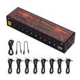 thumbnail image 4 of TFixol ROWIN Compact Guitar Pedal Power Supply with 10 Isolated Outputs for 9V/12V/18V Effects, USB Charging, and LED Indicators (US Plug), 4 of 6