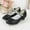 d-368Black131, variant on MEZZALL Child Girls Dress Shoes Girls High Heel Sparkly Flower Girl Shoes Closed Toe Ankle Strap Girl Kids Formal Wedding Party Birthday Daily Adorable Casual Princess Solid Color Footwear