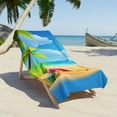 thumbnail image 1 of Serviette de Plage Verte 3, 1 of 3