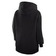 thumbnail image 3 of Women's G-III 4Her by Carl Banks Black Kansas City Chiefs Team Logo Graphic Fleece Tri-Blend Pullover Hoodie, 3 of 5