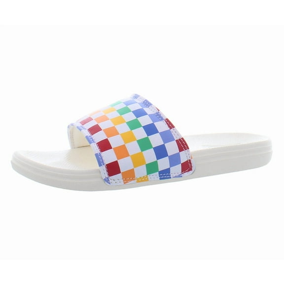 Vans La Costa Slide Boys Shoes Size 12, Color: Pride