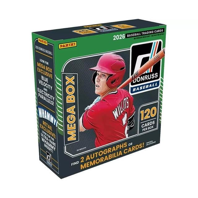 2026 Panini Donruss Baseball Mega Box
