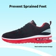 thumbnail image 5 of B BESUNEW Men Running Tennis Shoes Fashion Sneakers Comfortable Walking Sports Gym Non Slip Shoes US 7-12.5, 5 of 10