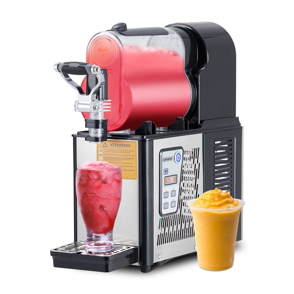 Memoryfield Commercial Slushie Machine, 0.8 Gallon Self-Cleaning Frozen Drink Maker, Margarita Slushy Machine for Frozen Drinks & Snow Cones, for Home, Coffee Shop