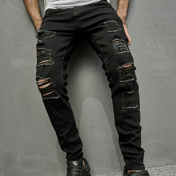 Pantalons troués hotsell