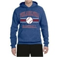 thumbnail image 2 of Wild Bobby City of Philadelphia Baseball Fantasy Fan Sports Unisex Hoodie Sweatshirt, Vintage Heather Blue, XX-Large, 2 of 6