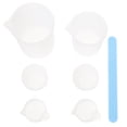 thumbnail image 4 of Miangastore Colored Silicone Cup Assorted Color 7Pcs 3.14X2.55X2.55In, 4 of 9