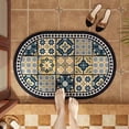 thumbnail image 4 of Tapete de baño Diatomite - Esterilla absorbente de 40x60cm con respaldo antideslizante para baño y ducha - Alfombra de microfibra de secado rápido en blanco o negro, 4 of 6
