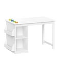 thumbnail image 1 of Kids Art Activity Table with Storage - White, 1 of 5